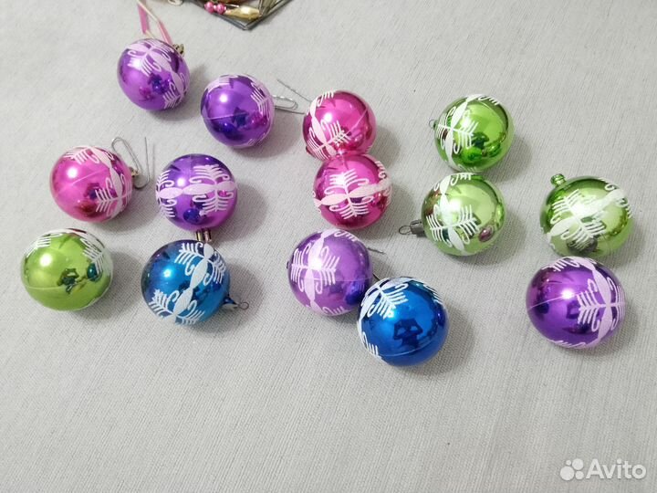 Игрушки на ёлку 14 шт