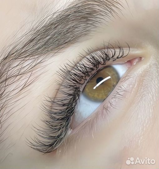 Наращивание ресниц модель