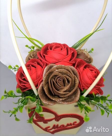 Букет из фоамирана