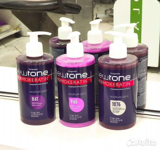 Маска для волос Newtone с термокератином