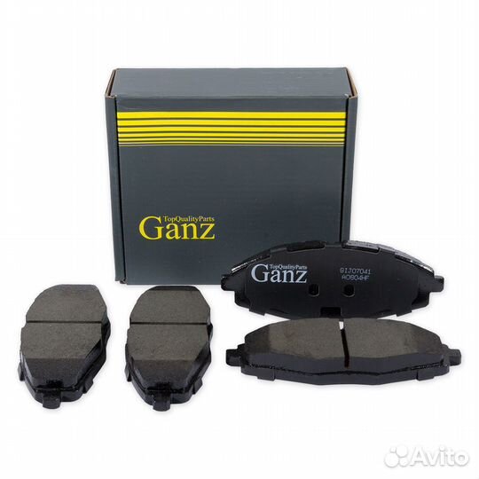 Колодки передние daewoo matiz nexia lanos ganz GIJ