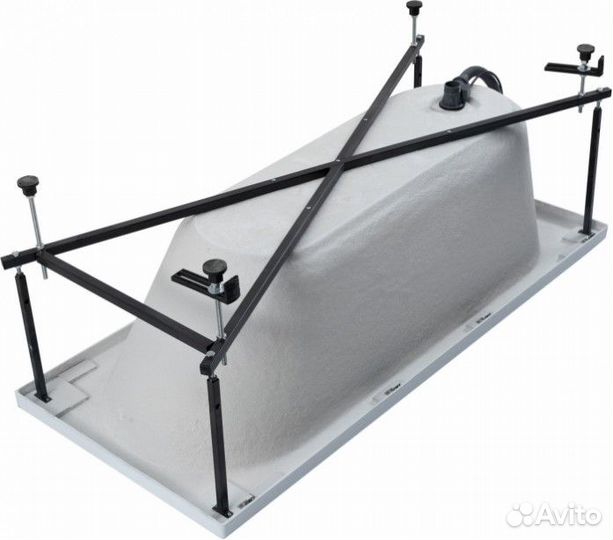 Ванна акриловая Aquanet Lotos 180x80