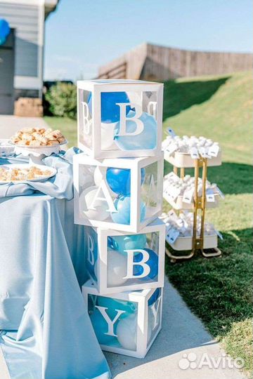 Коробка для шаров декор фотозона аренда