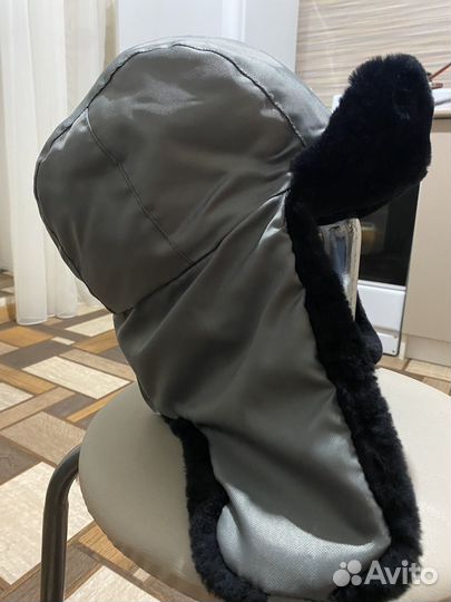 Шапка ушанка мужская