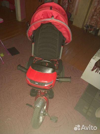 Детский трехколесный велосипед бу