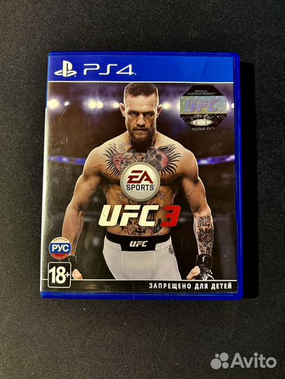 Ufc 3 ps4 б/у