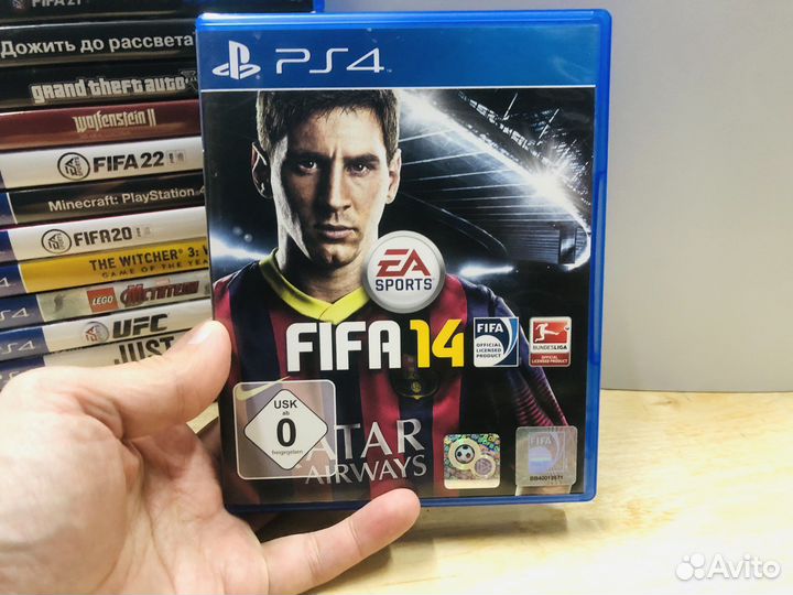 Fifa 14 ps4 диск
