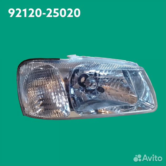 Фара правая под электро корректор -Акцент