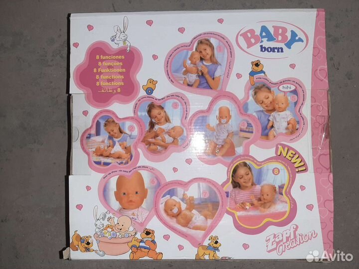 Кукла пупс беби бон
