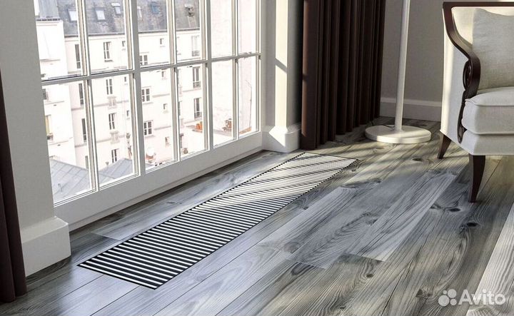 Внутрипольный конвектор