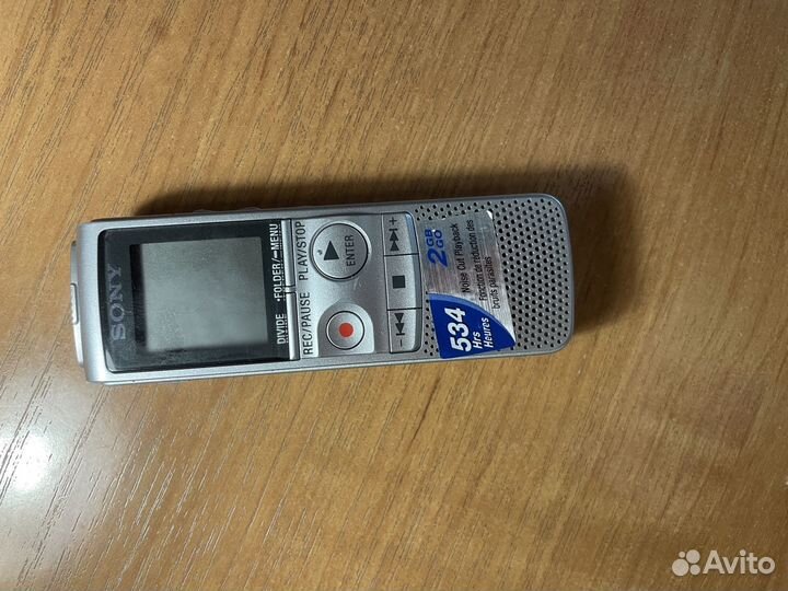 Диктофон Sony ICD-BX800