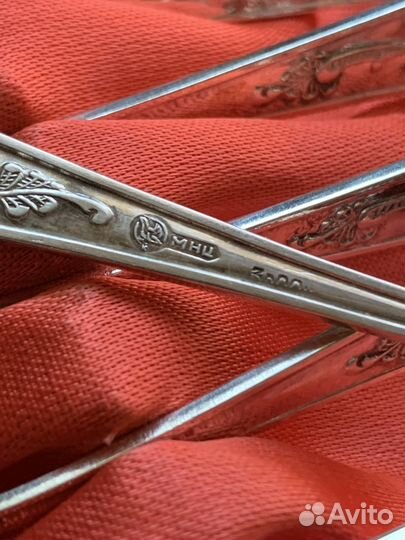 Мельхиор столовые приборы