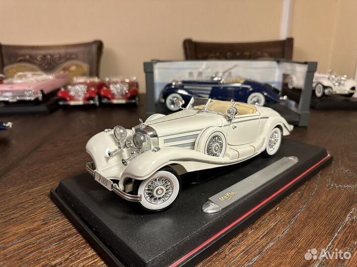 1:18 Mercedes-Benz 500K Roadster (Maisto Thailand)