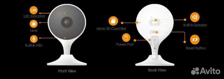 Камера видеонаблюдения imou Cue2