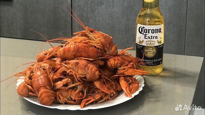 Раки с доставкой, чистые