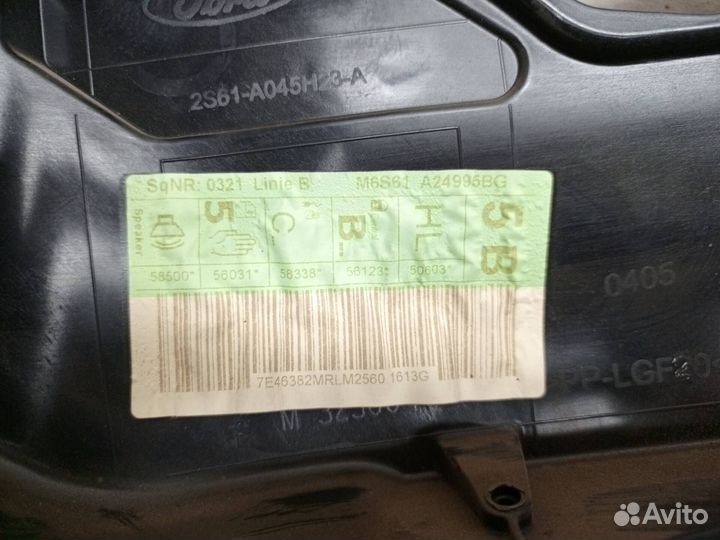 Стеклоподъемник задний левый Fiesta 5 / Fusion