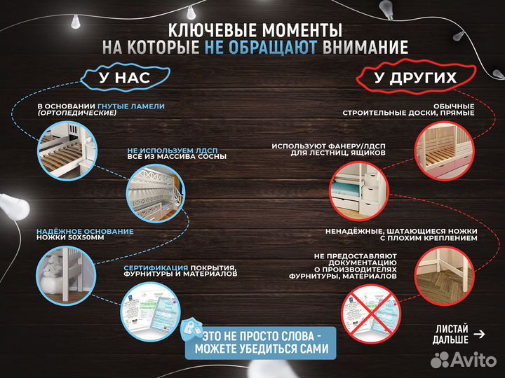 Детская кровать с бортиком
