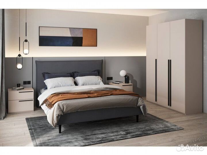 Тумба прикроватная Лорэна Latte