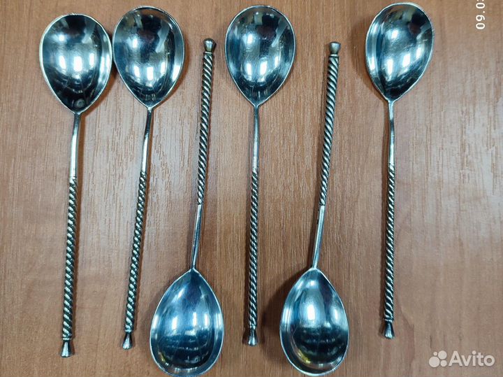 Ложки 6шт старинные винтаж