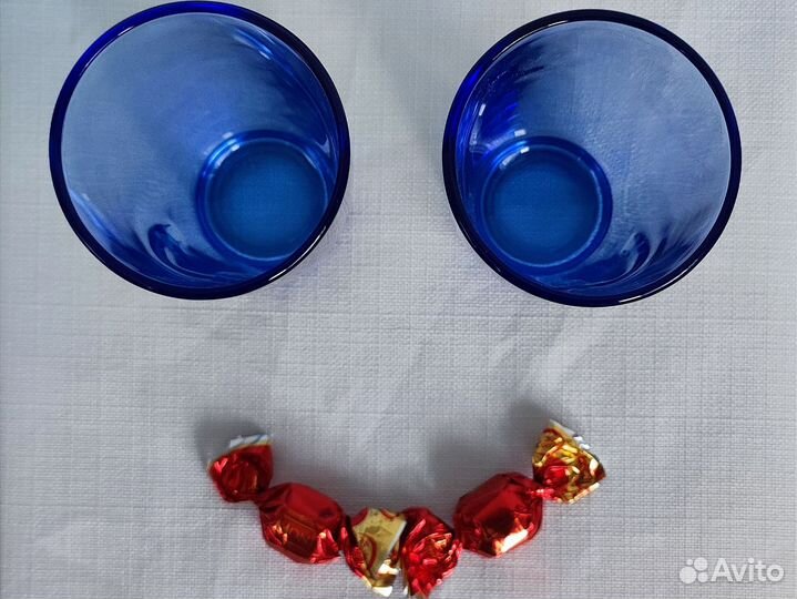 Стакан макдоналдс 300 мл McDonald's синий 2 шт