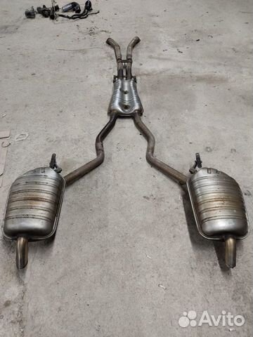 Трассы выхлопная BMW E38 M62B44