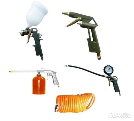 Набор пневмоинструмента нп-5 Вихрь 74/3/5