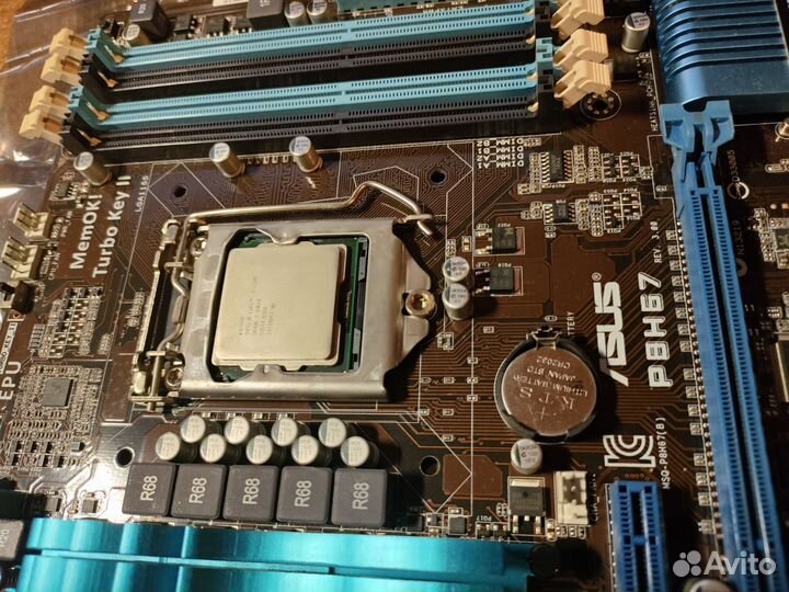 Материнская плата с процессором i5