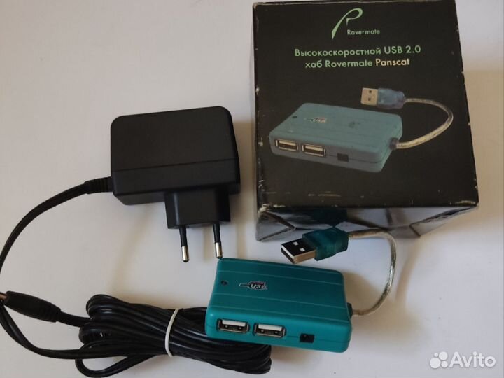 Usb хаб 4 порта с питанием