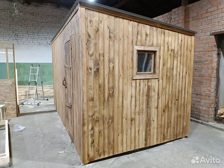 Бани каркасные