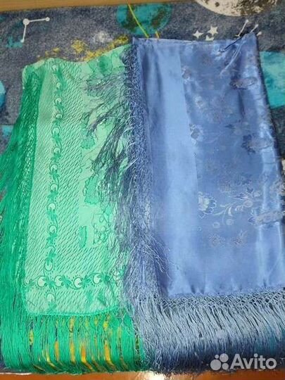 Павловопосадский платок саржевые