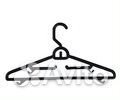 Вешалка детская с крючками черная, 345мм