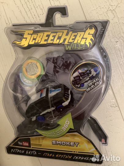 Новая Машинка-трансформер Screechers Wild оригинал
