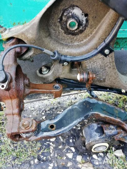 Задняя подвеска в разборе ауди а4б7 кваттро