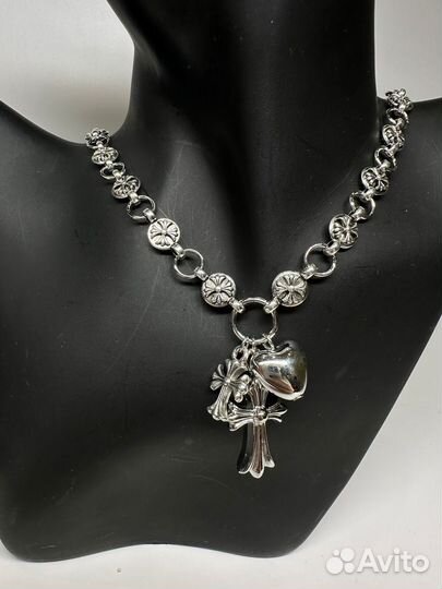 Цепочка с подвеской Chrome hearts