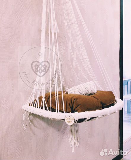 Гамак (лежанка) для животных настенный