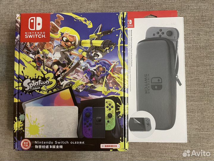 Nintendo Switch oled Splatoon 3