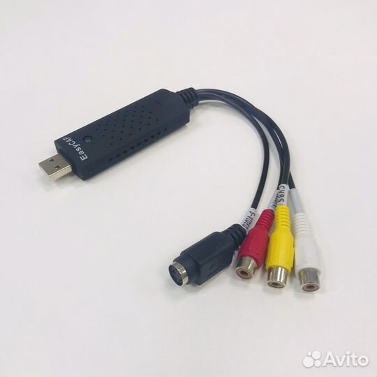 Переходник адаптер USB 2.0 на 3 RCA EC300