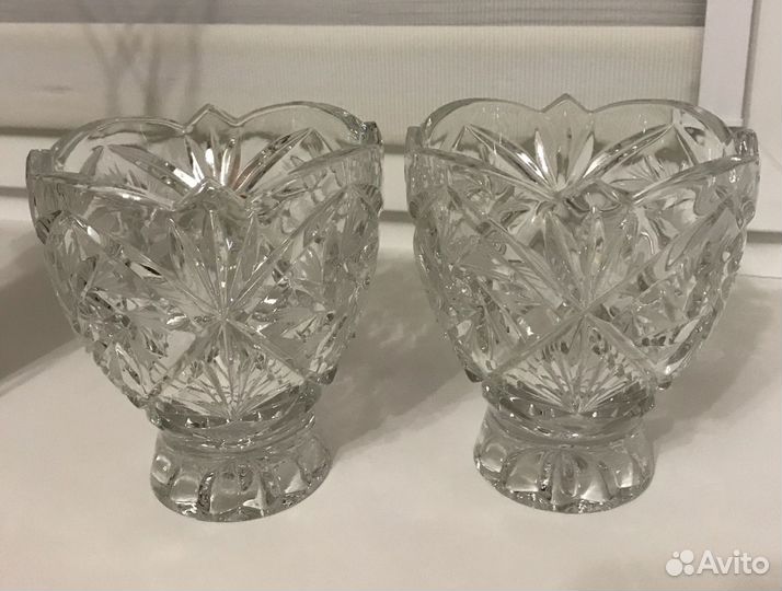 Конфетницы и салатницы (хрусталь)