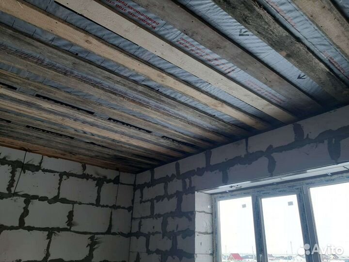 Утепление кровли/стен/кладки/сооружений Эковатой