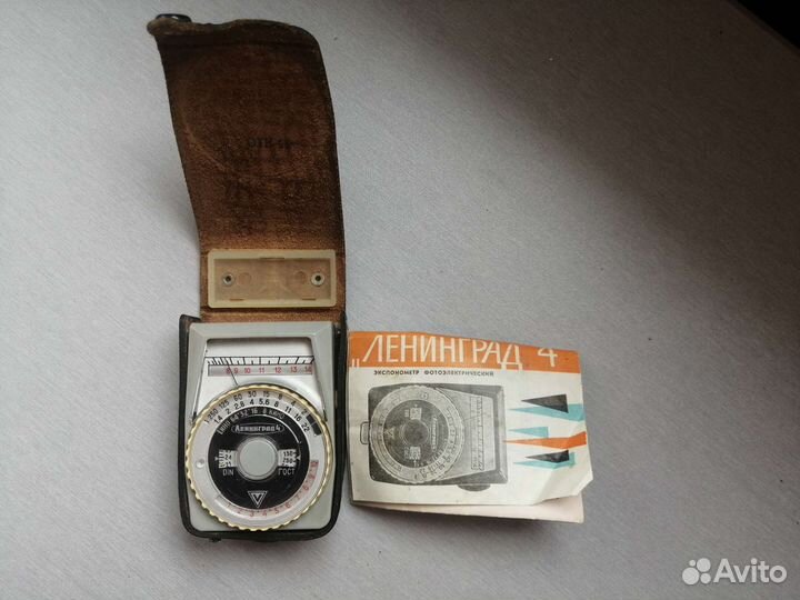 Экспонометр ленинград 4