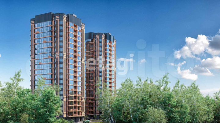 Квартира-студия, 26,5 м², 16/19 эт.