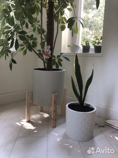 Подставки для цветов с горшком