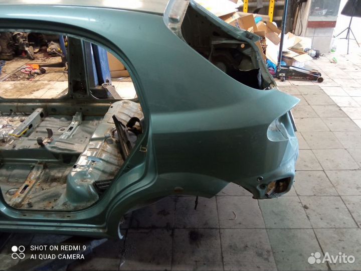 Крыло заднее левое chevrolet lacetti