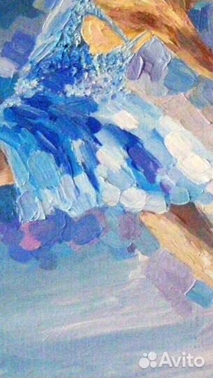 Картина маслом Фигуристка Спорт