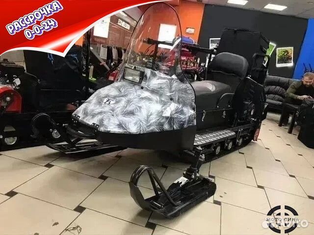 Миниснегоход Бурлак М Егерь Стандарт 17 л.с