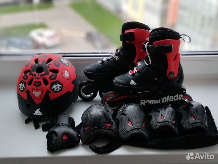 Ролики детские Rollerblade раздвижные 28-32