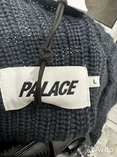 Свитер palace jumbotronic crew black,новый