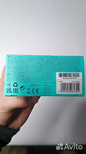 Веб-камера Logitech Full HD 1080p Pro Webcam C920