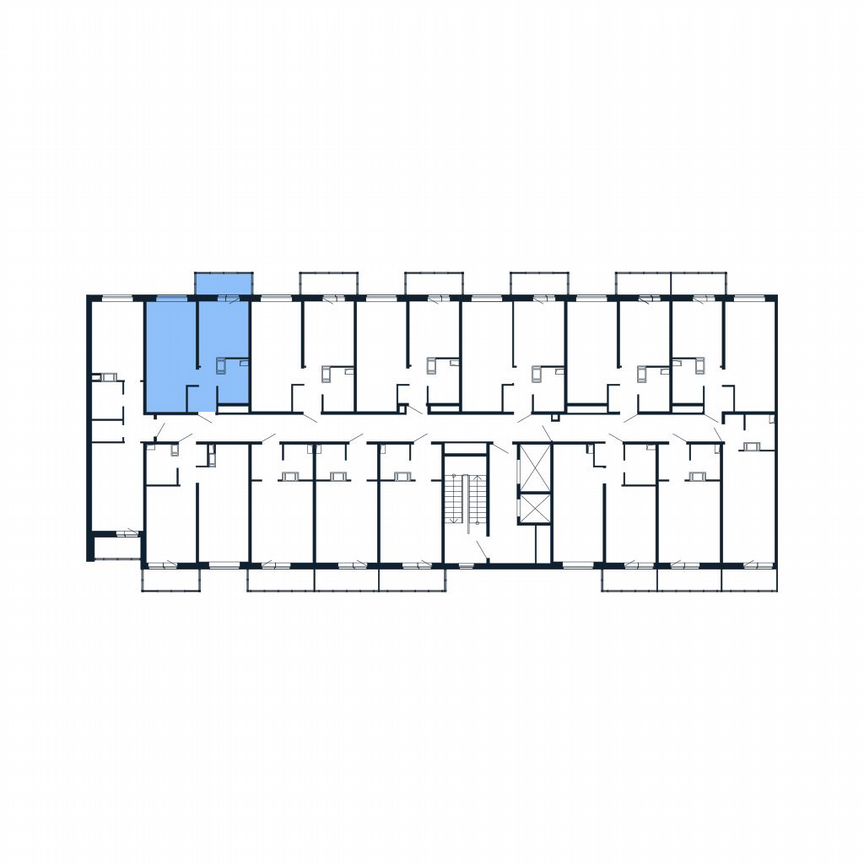 1-к. квартира, 33,4 м², 2/12 эт.