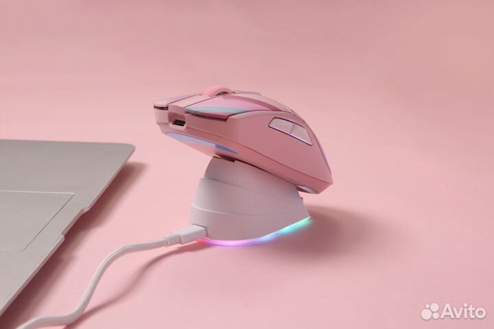 Игровая мышь Dareu A950 розовый